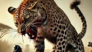 Leopar vs Hayvanlar