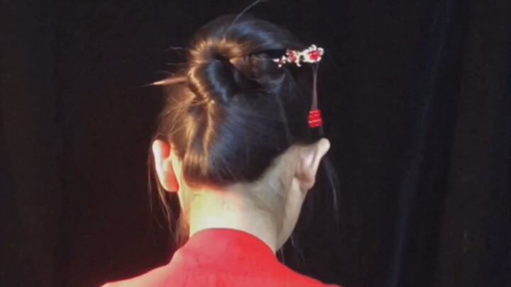 When doing an updo, I sometimes love hairpins with tassels that sway with every step.