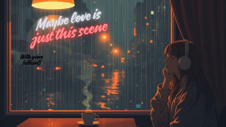 Maybe love is just this scene - With your [official]
