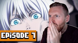 JUJUTSU KAISEN EPISODE 7 REACTION | GOJO THE GOAT