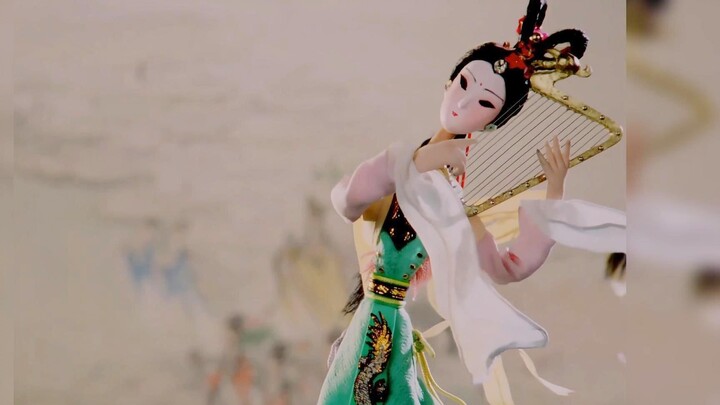 [Puppet animation/art film] Ancient animation of the top hand-made dancing stop-motion animation #Sh