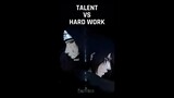 TALENT VS HARD WORK | Itachi & Sasuke #shorts #naruto