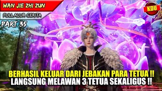 YUN FEI SOLO MELAWAN 3 TETUA TERKUAT !! - Alur Cerita Donghua #WJZZ PART 35