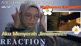 Jimin BTS  "Like Crazy" Mv Reaction