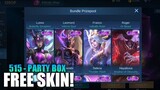 PARTY BOX FOR EVERYONE! MAY 2021 - MOBILE LEGENDS BANG BANG