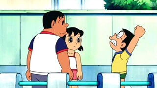 Di Doraemon, Nobita melarikan diri dari kenyataan pada hari ulang tahunnya dan jatuh ke dalam mimpi,