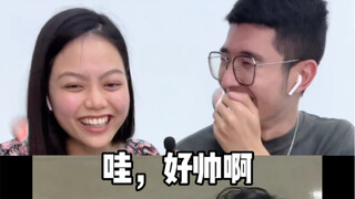 给泰国同学看长大变装