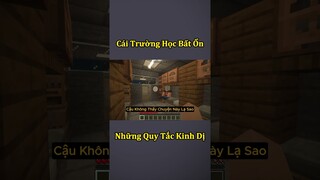 Cái Trường Học Bất Ổn Với Những Quy Tắc Kinh Dị - Tập 1 💀 #shorts