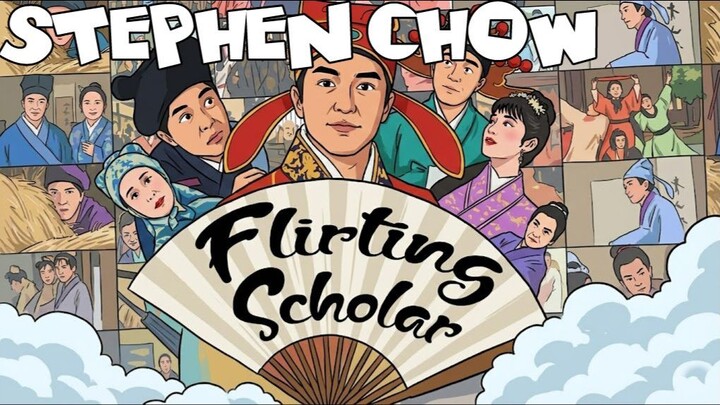FLIRTING SCHOLAR ⚜️ TAGALOG DUBBED ⚜️ STEPHEN CHOW ⚜️ FULL MOVIE ⚜️ RITCHE DTV