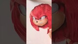 Drawing Knuckles - Sonic the Hedgehog 2 #Shorts