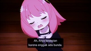 Anya kesepian nggak ada bunda🗿✌🏻