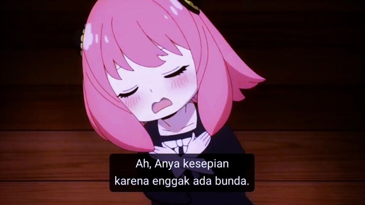 Anya kesepian nggak ada bunda🗿✌🏻