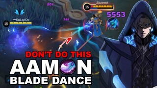 DAMAGE AAMON LIKE MINE! | DON'T DO THIS USELESS COMBO 2023 | MLBB