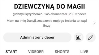 Mam na imię Danyil, znaczenie mojego imienia to: sąd Boży