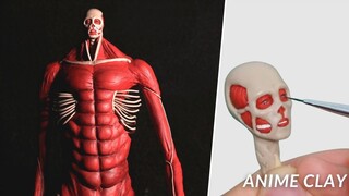 【进击的巨人】还原超大型巨人 阿尔敏 巨人系列我马上就做完啦 小伙伴们冲起来