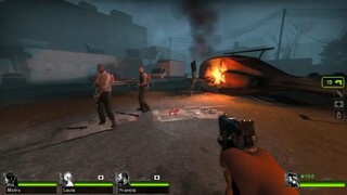 Left 4 Dead 2-Blasting The Bridge