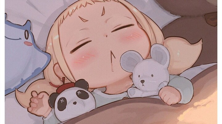 So cute and a bit fierce, this adorable little crybaby—let’s start “cloud parenting”! Artist: こざと