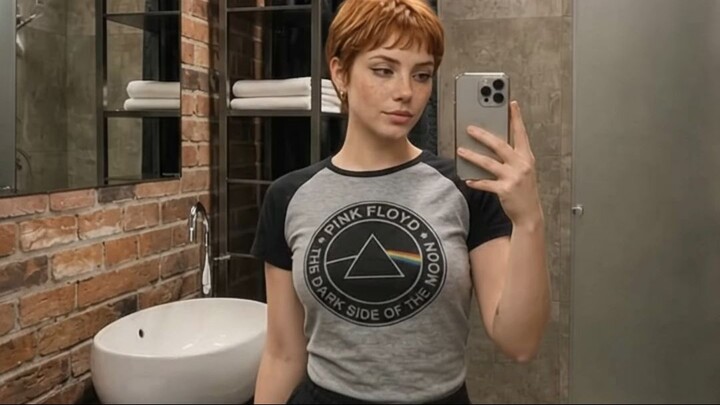 Camiseta Pink Floyd Dark Side of the Moon | Rock Feminino Vintage | Camiseta e Baby Look