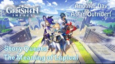 Genshin Impact | The Meaning of Lupical - Another Day As an Outrider!