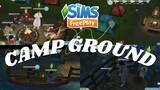 CAMPING DI CAMP GROUND, GAME THE SIMS FREEPLAY