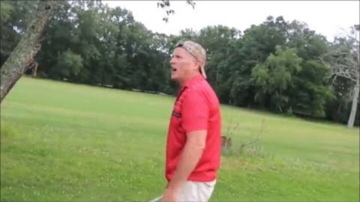 Psycho Dad Rages At Golfing Uncle Chris Reaction