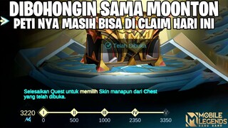 PARAH!! DI TIPU SAMA MOONTON - TERNYATA M4 BATTLE NIGHT SKIN CHEST MASIH BISA DI CLAIM HARI INI!