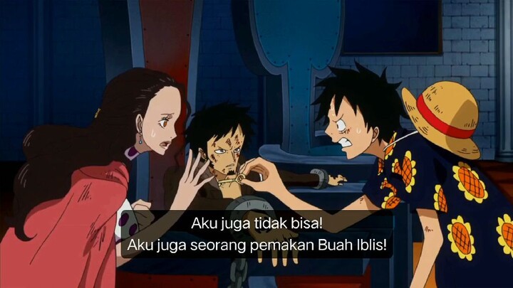 cinta pertama luffy?
