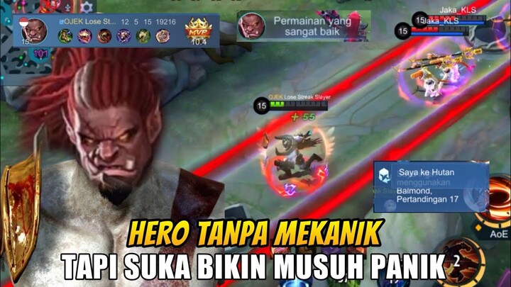 Hero Tanpa Mekanik Bukan Berarti Nggak Bisa Bikin Musuh Panik😎🗿