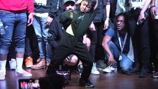 Blast in front of the grandmaster of Krump! [Baby StreetBeast]'s amazing performance at BeastCamp Ch