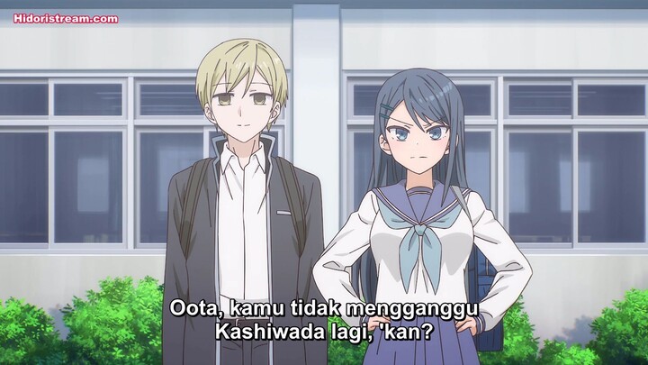 EP 8 - Kao ni Denai Kashiwada-san to Kao ni Deru Oota-kun Sub Indo