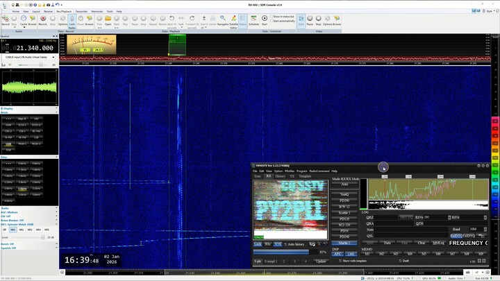 21340 Khz  -Brazil SSTV -PY2PLL Marcus Ramos