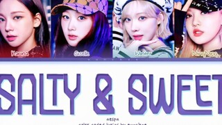 冬柚和音好绝！aespa新歌Salty&Sweet先公开练习室歌词分配版