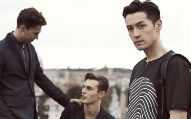 This is the global brand ambassador personally chosen by Mr. Armani himself; even during the runway 