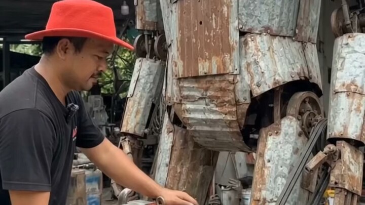หุ่นยนลิงปีนมะพร้าว #ตลก #ขำๆ #funny