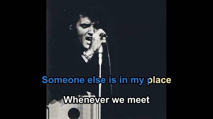 A Little Bit Of Green-Elvis Presley's Original Backing Track with Lyrics