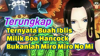 Terungkap, Ternyata Buah Iblis yang di Miliki Boa Hancock Bukanlah Miro Miro No Mi