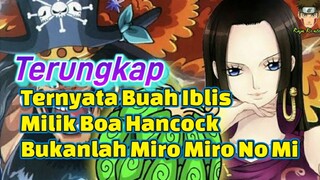 Terungkap, Ternyata Buah Iblis yang di Miliki Boa Hancock Bukanlah Miro Miro No Mi