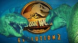 T-REX VS MOSASAURUS!!! | Jurassic World Evolution 2 Mod (Bahasa Indonesia)