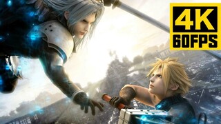 [เฟรม 4K60] Cloud vs Sephiroth | Final Fantasy VII: The Advent of the Son แก้ไขโดยการซ่อมแซม AI และเ