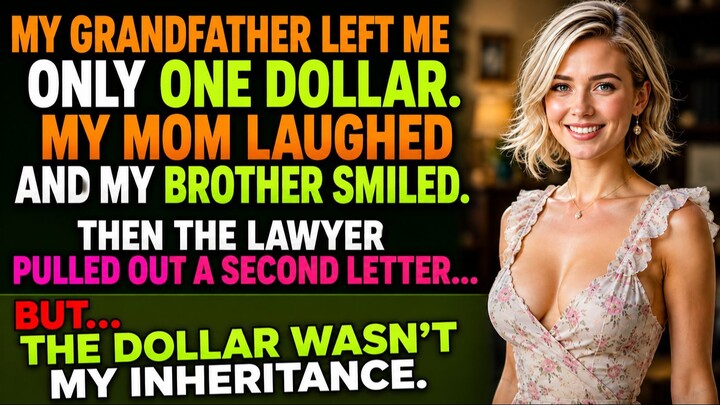 My Family Laughed When I Got $1 From Grandpa’s Will—Then the Lawyer Opened His