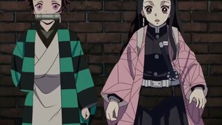 เมื่อ Nezuko และ Tanjiro แลกเปลี่ยนตัวตนใน Nezuko no Knife: Demon Slayer สลับบทบาท Yushiro Tamause O