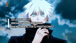 GOJO ITU MC JJK!!! BAHAS PERBEDAAN MC & PROTAGONIST