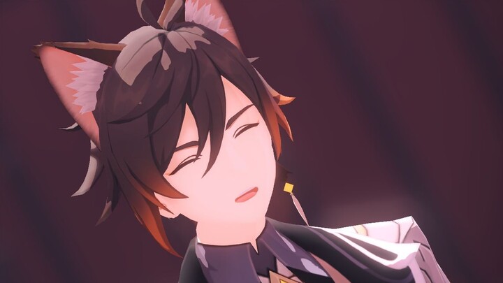 PINK CAT❤ by Cat Zhongli [Genshin Impact MMD]