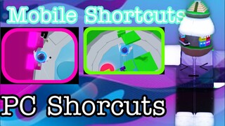 Mobile No Shift Shortcuts(Tower Of Hello)