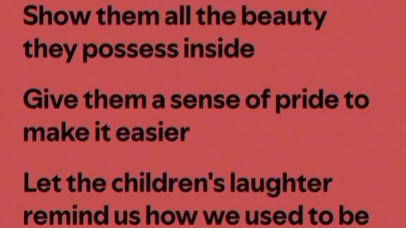 Greatest love of all