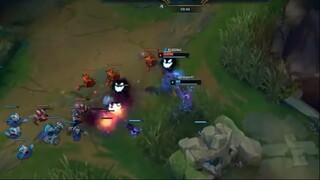 toàn núp lùm đánh k hà #funny # leaugeoflegends #lol #FunnyLOLChannel