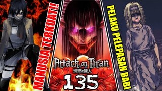 Mikasa Solo.!! & Terungkapnya Semua Wujud 9 Titan Zaman Dahulu.!Keren?[Chapter 135 Attack on Titan]