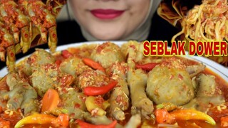 DOWEEERR 🤯🤯🤯|| ASMR SEBLAK KOMPLIT || CEKER,BAKSO SUPER PEDAS || ASMR INDONESIA