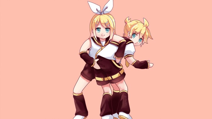 [Energi Tinggi ke Depan] Tarian Pantat Kagamine (Gila)