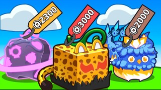 Choose Your Random Blox Fruits From It's Robux Price, Then Battle!